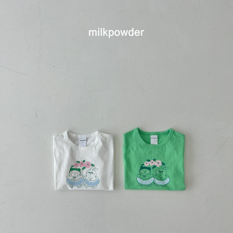 Milk Powder - Korean Children Fashion - #kidsshorts - Tube Tee - 5