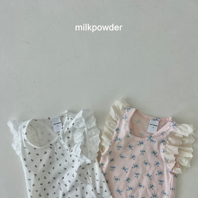 Milk Powder - Korean Children Fashion - #kidsshorts - Sunny Tee - 3