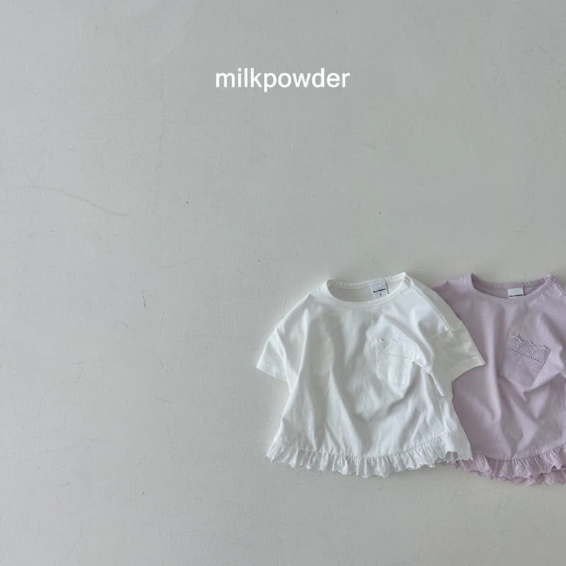Milk Powder - Korean Children Fashion - #kidsshorts - Soy Tee - 2