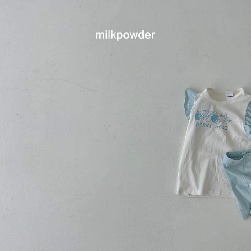 Milk Powder - Korean Children Fashion - #kidsshorts - Verry Good Top Bottom Set - 9