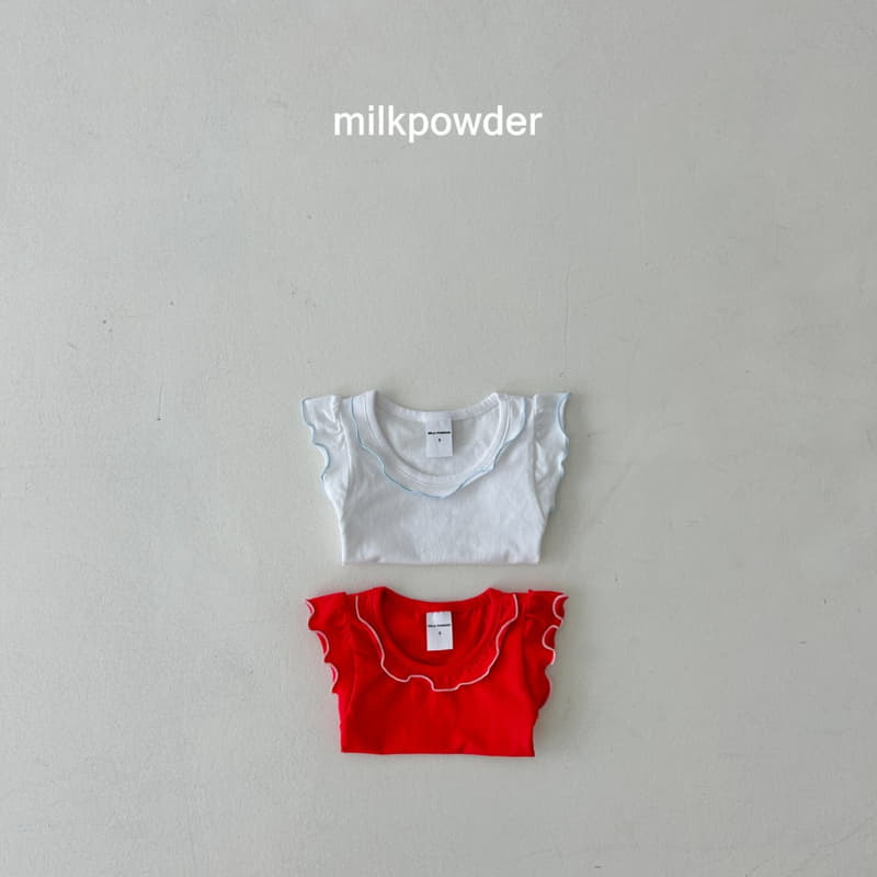 Milk Powder - Korean Children Fashion - #kidzfashiontrend - Apple Tee - 6