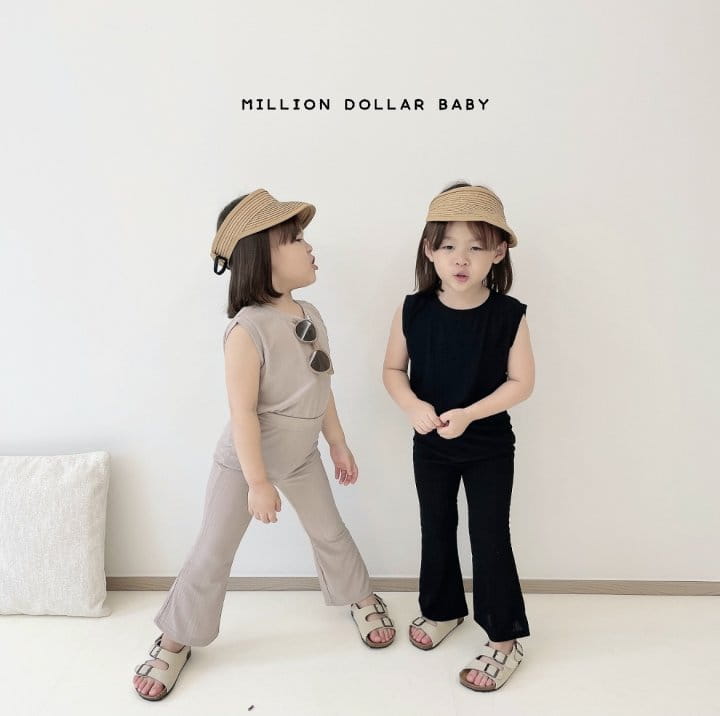 Million Dollar Baby - Korean Children Fashion - #kidzfashiontrend - Class Pants Top Bottom Set - 9