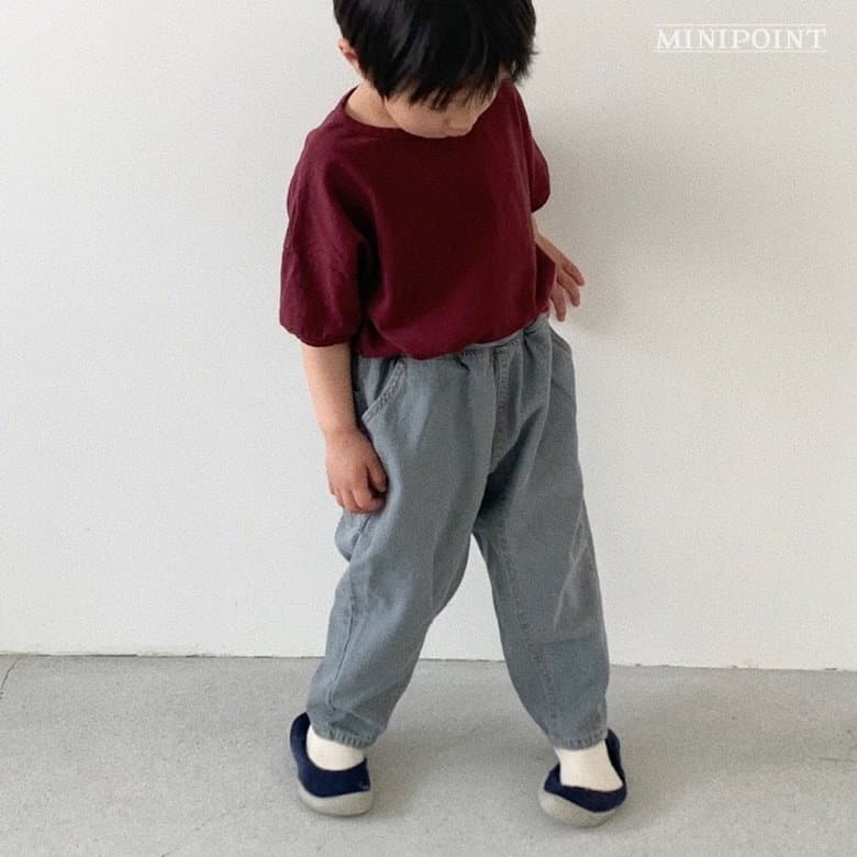 Minipoint - Korean Children Fashion - #Kfashion4kids - Hock Piping Tee - 8