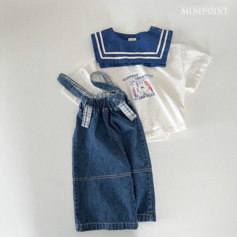 Minipoint - Korean Children Fashion - #childrensboutique - Bear Tee - 6