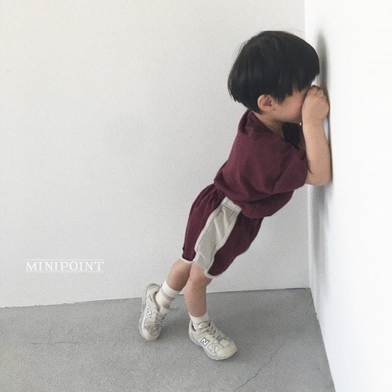 Minipoint - Korean Children Fashion - #designkidswear - Hock Piping Tee - 2