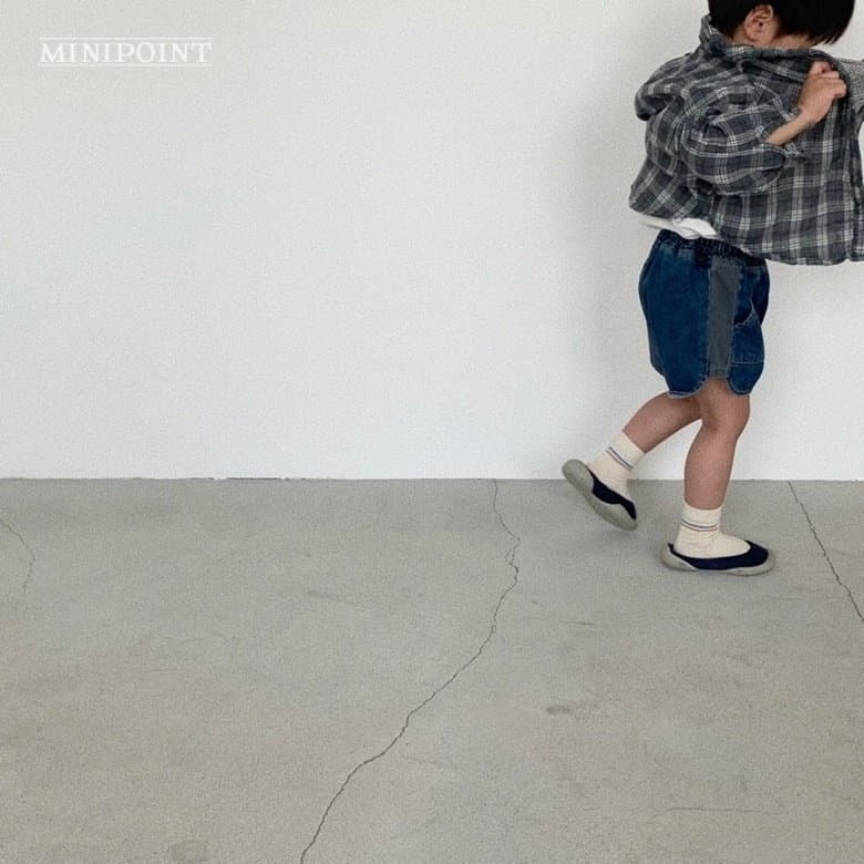 Minipoint - Korean Children Fashion - #minifashionista - Stripes Shorts - 3