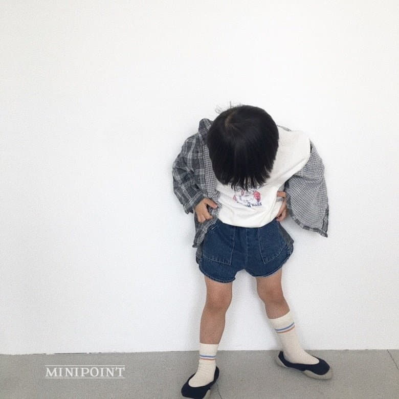 Minipoint - Korean Children Fashion - #prettylittlegirls - Bear Tee - 3