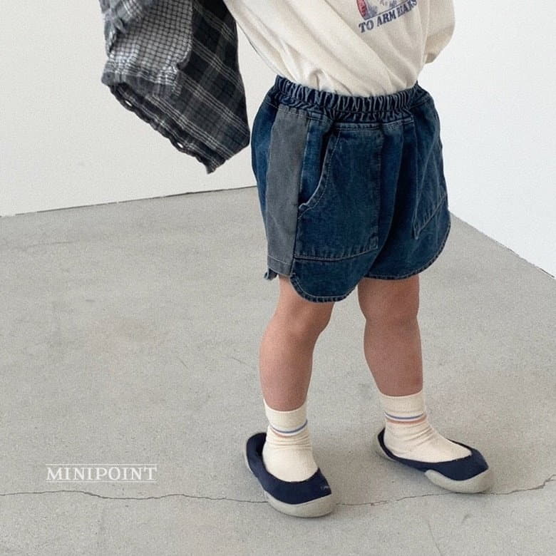 Minipoint - Korean Children Fashion - #stylishchildhood - Stripes Shorts - 7