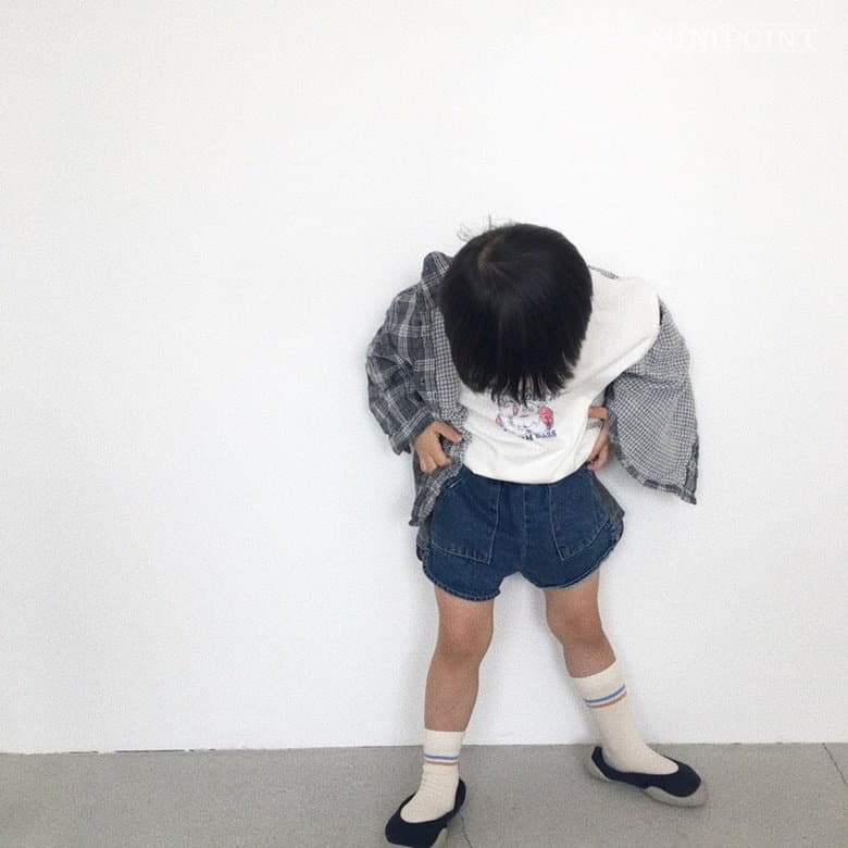 Minipoint - Korean Children Fashion - #toddlerclothing - Stripes Shorts - 6
