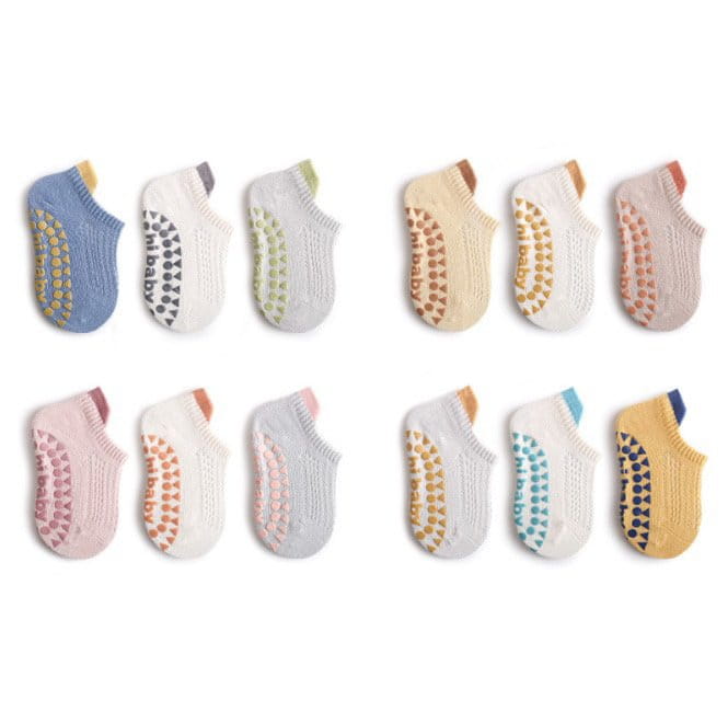 Miso - Korean Baby Fashion - #babyfashion - Color Socks Set - 2
