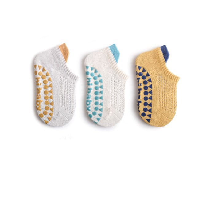 Miso - Korean Baby Fashion - #babyfever - Color Socks Set - 4