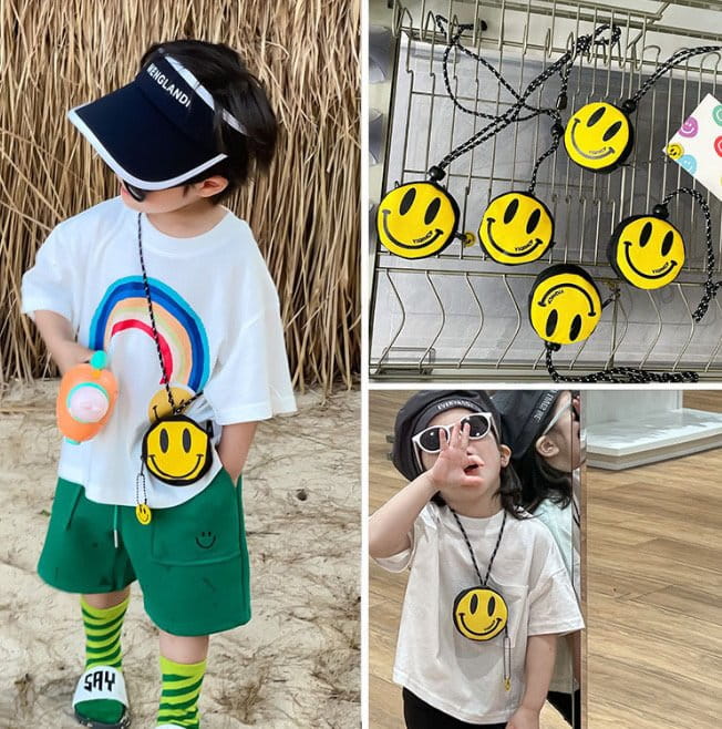 Miso - Korean Children Fashion - #fashionkids - Smile Mini Bag