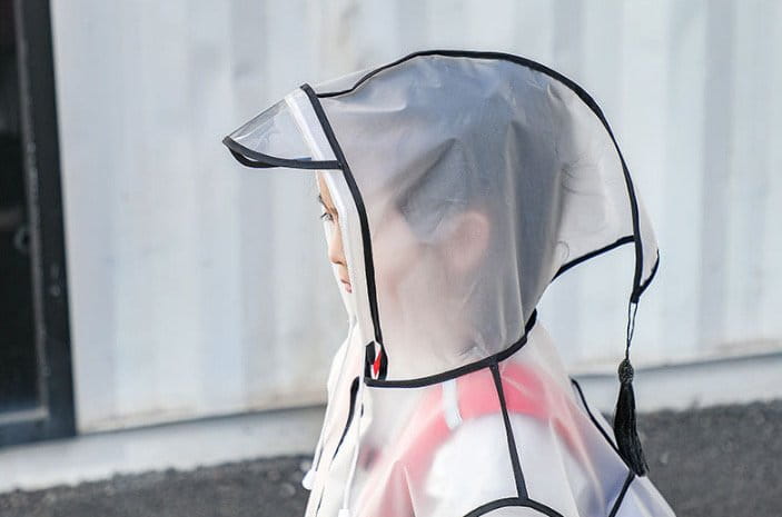 Miso - Korean Children Fashion - #Kfashion4kids - White Raincoat - 4