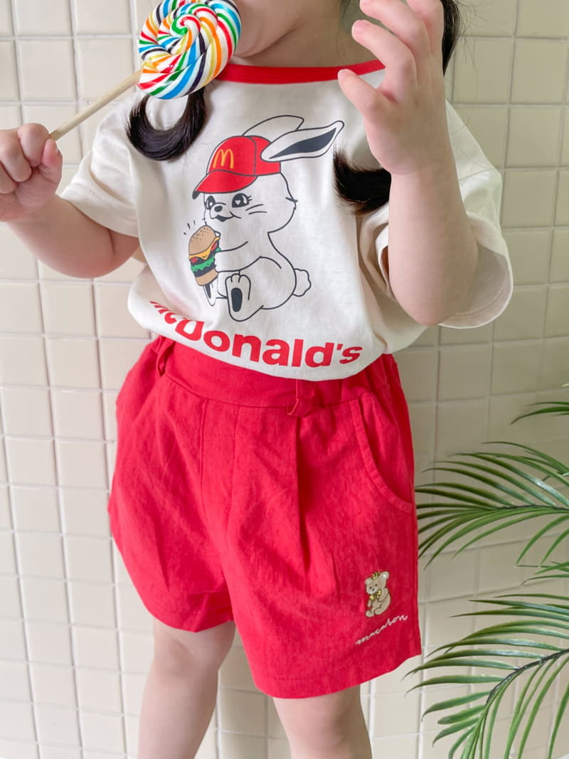 Momo Ann - Korean Children Fashion - #stylishchildhood - Burger Tee - 4