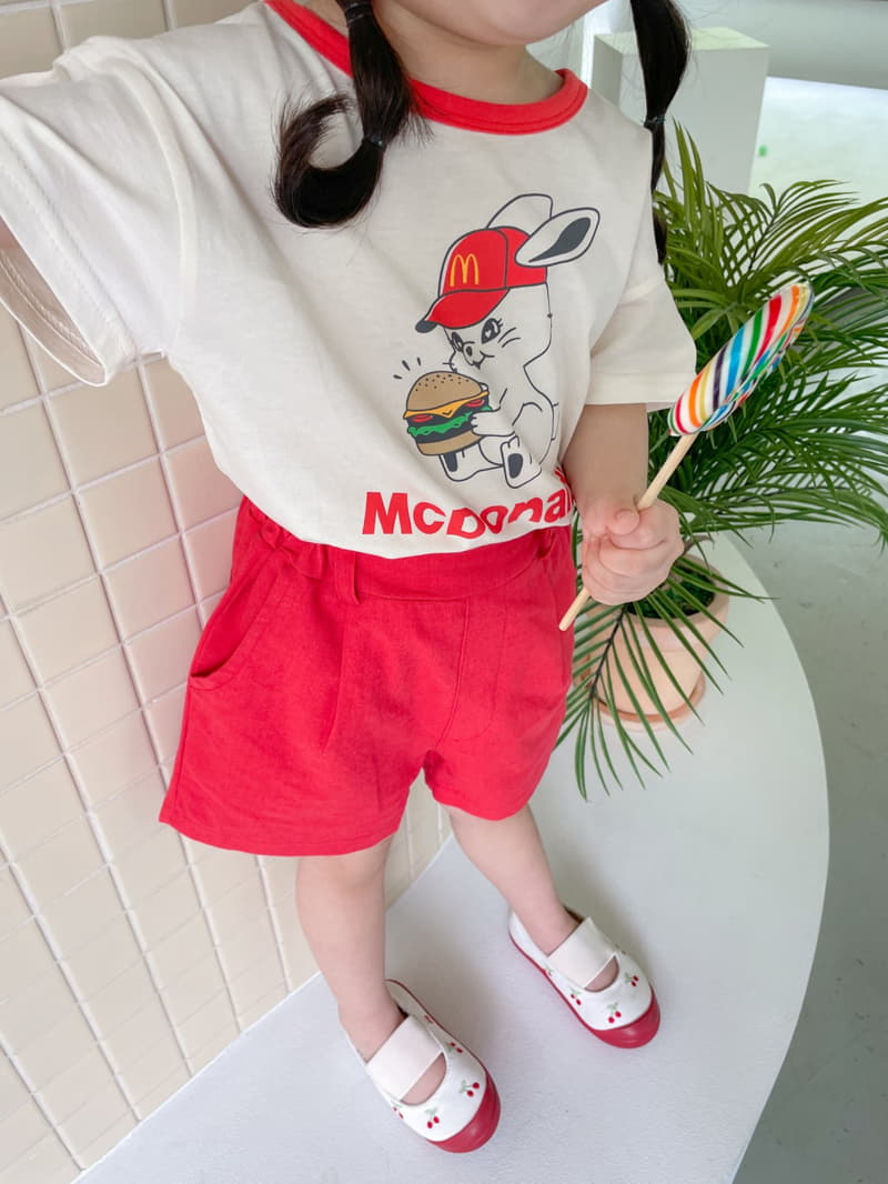 Momo Ann - Korean Children Fashion - #designkidswear - Burger Tee - 6