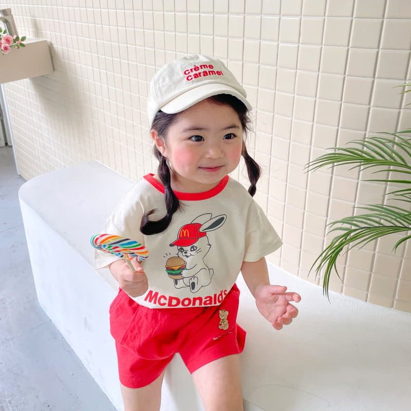 Momo Ann - Korean Children Fashion - #discoveringself - Burger Tee - 7