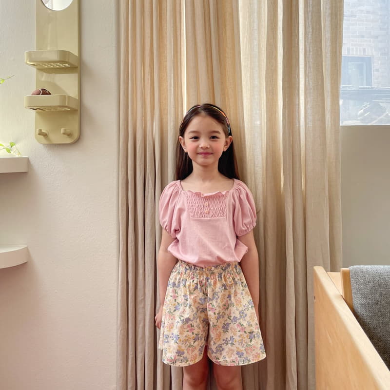 Momo Ann - Korean Children Fashion - #kidzfashiontrend - Smocked Tee - 5