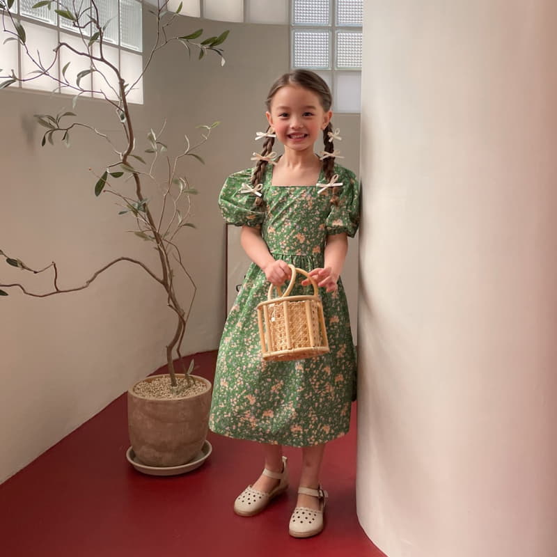 Momo Ann - Korean Children Fashion - #magicofchildhood - Ribbon One-piece - 6