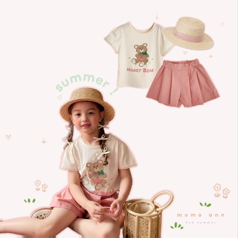 Momo Ann - Korean Children Fashion - #minifashionista - Honey Bear Tee - 11