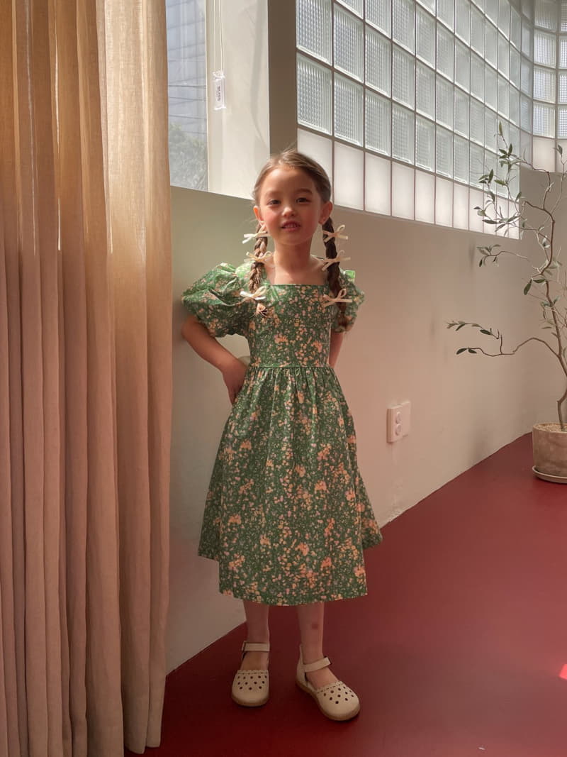 Momo Ann - Korean Children Fashion - #minifashionista - Ribbon One-piece - 7
