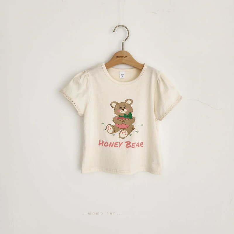 Momo Ann - Korean Children Fashion - #prettylittlegirls - Honey Bear Tee - 12