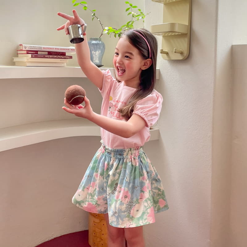 Momo Ann - Korean Children Fashion - #stylishchildhood - Garden Tee