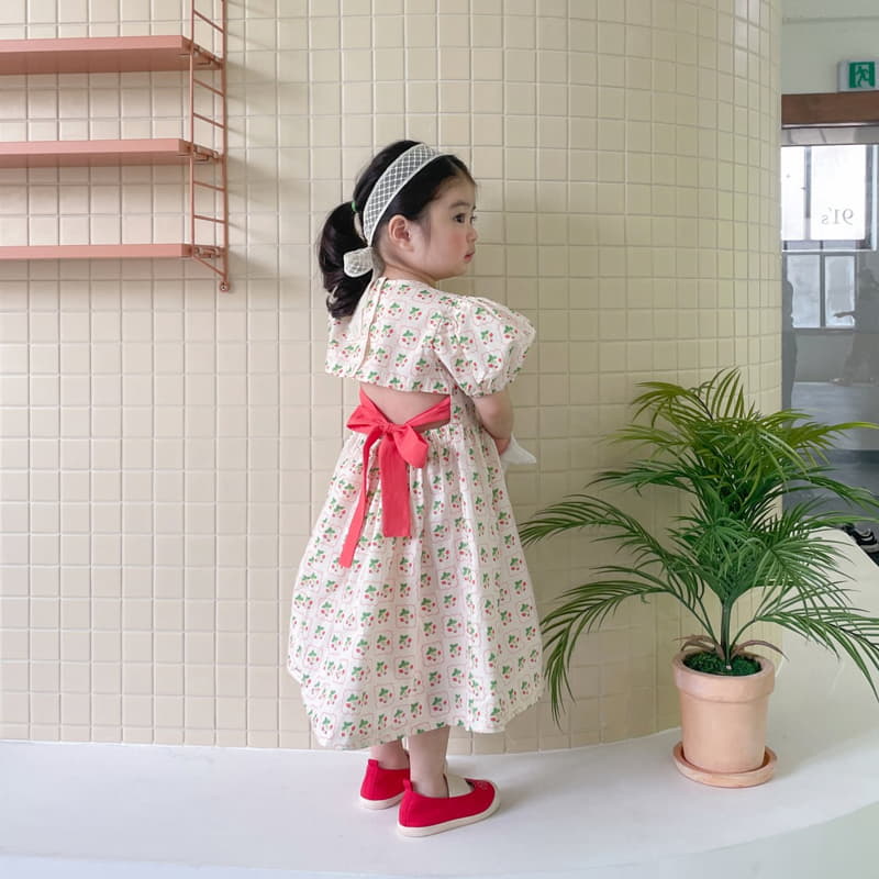 Momo Ann - Korean Children Fashion - #todddlerfashion - Ribbon One-piece - 9