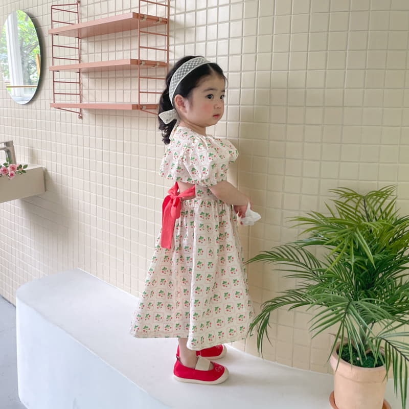 Momo Ann - Korean Children Fashion - #toddlerclothing - Ribbon One-piece - 10