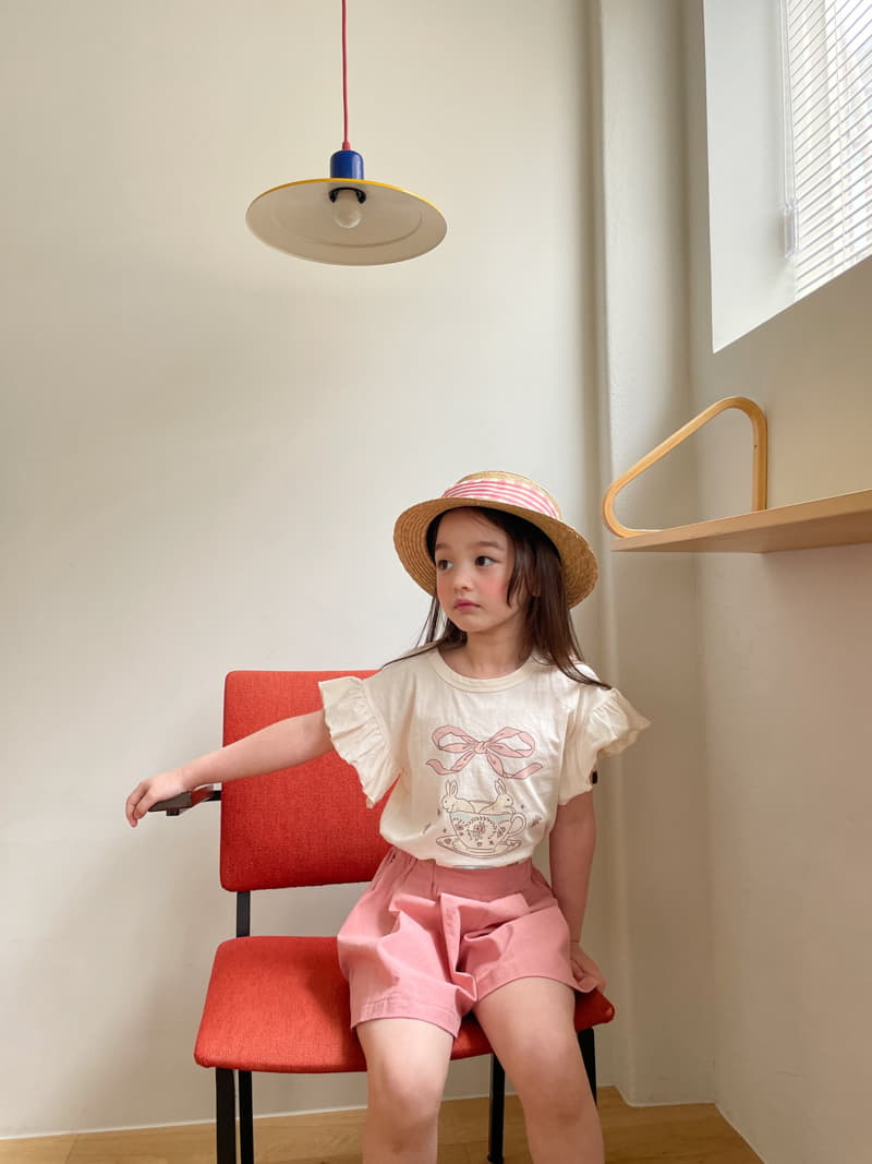 Momo Ann - Korean Children Fashion - #toddlerclothing - Ribbon Tee