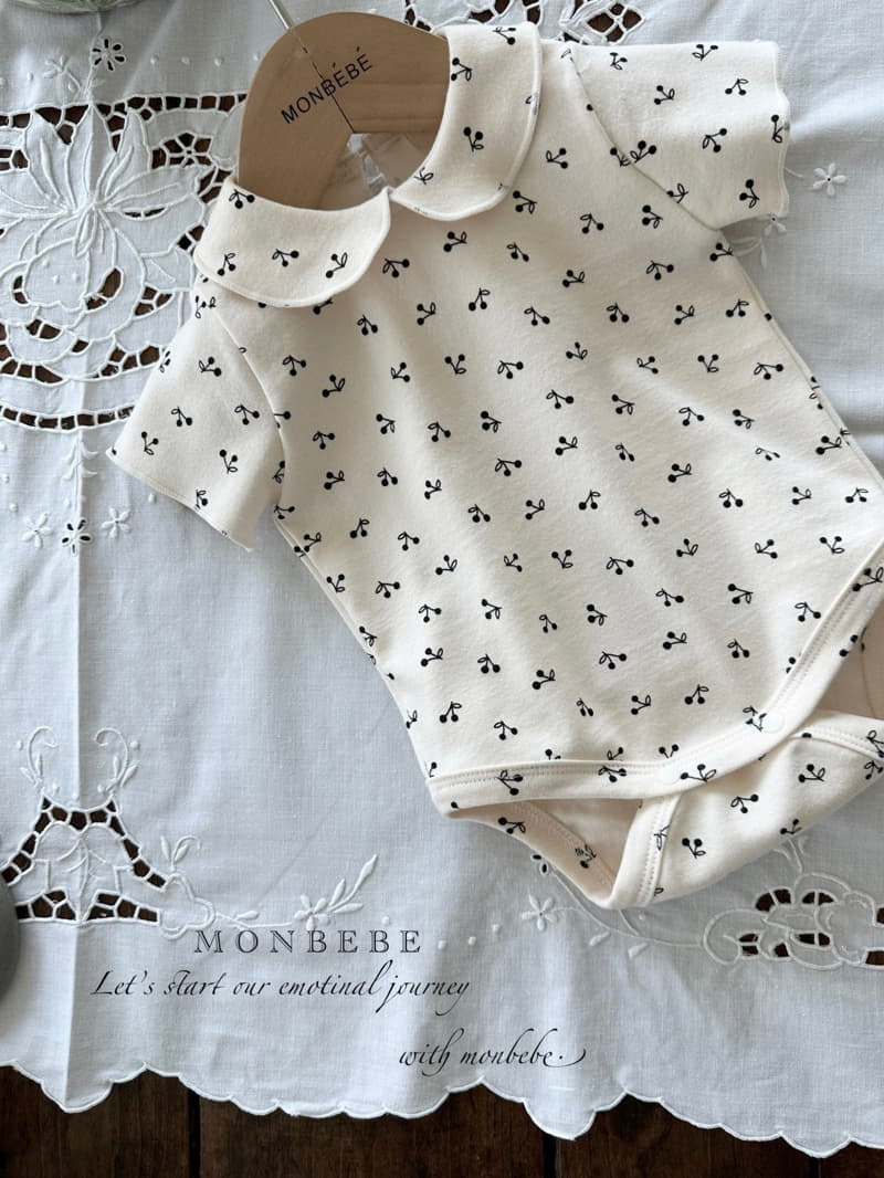 Monbebe - Korean Baby Fashion - #babyfashion - S Collar Bodysuit - 8
