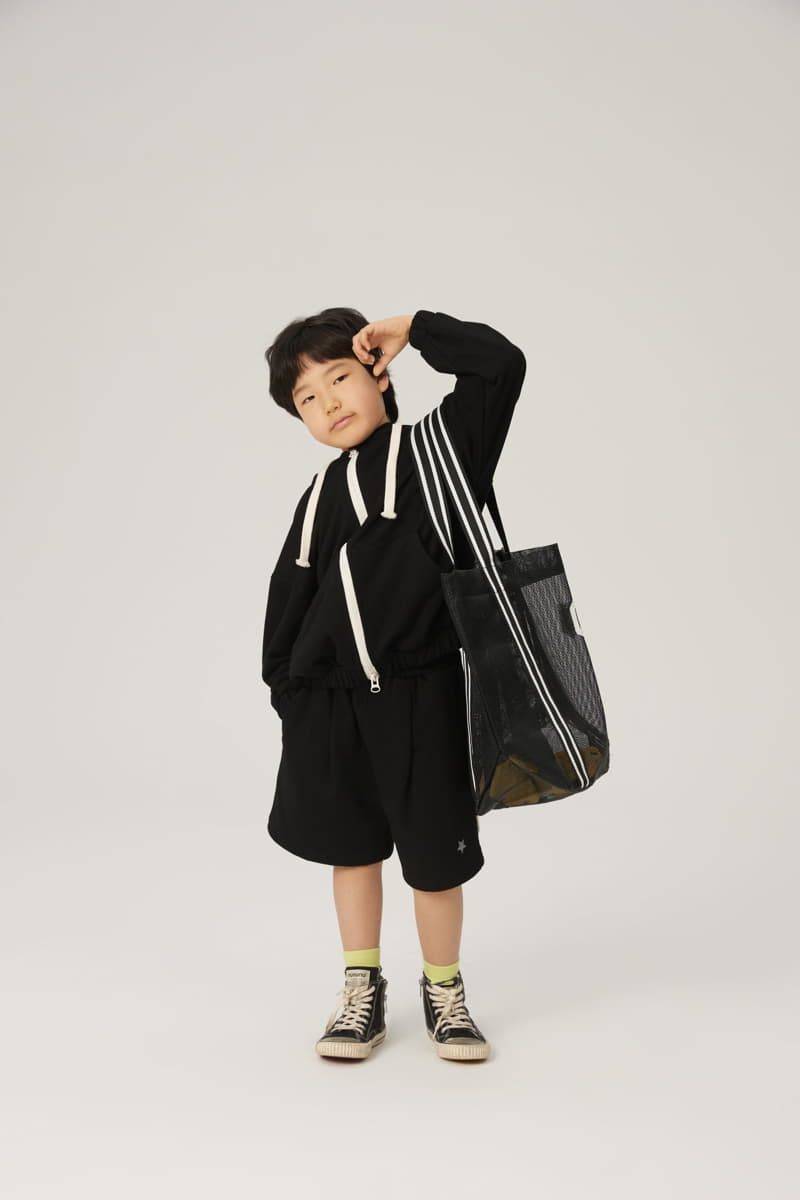 Monjello - Korean Children Fashion - #kidzfashiontrend - Big Mesh Beach Bag - 4