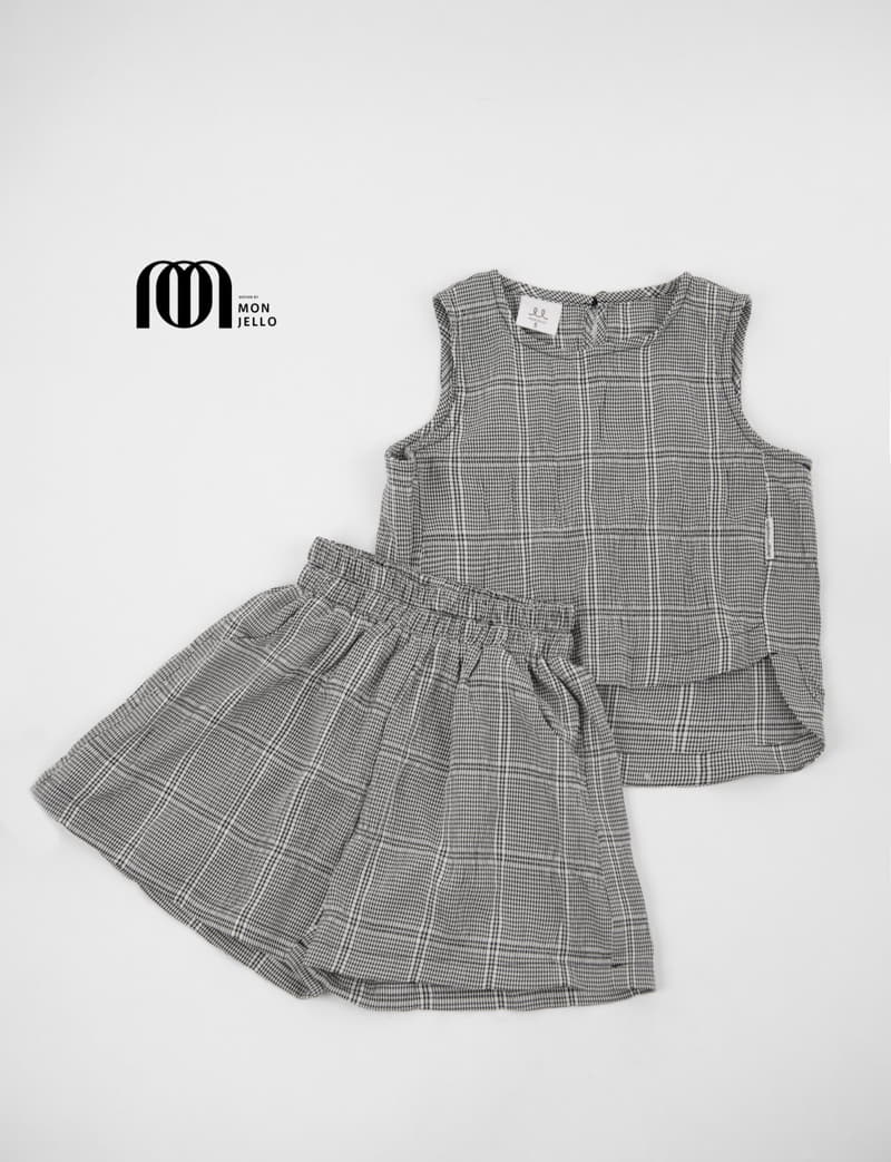Monjello - Korean Children Fashion - #designkidswear - Ice Cream Top Bottom Set - 8