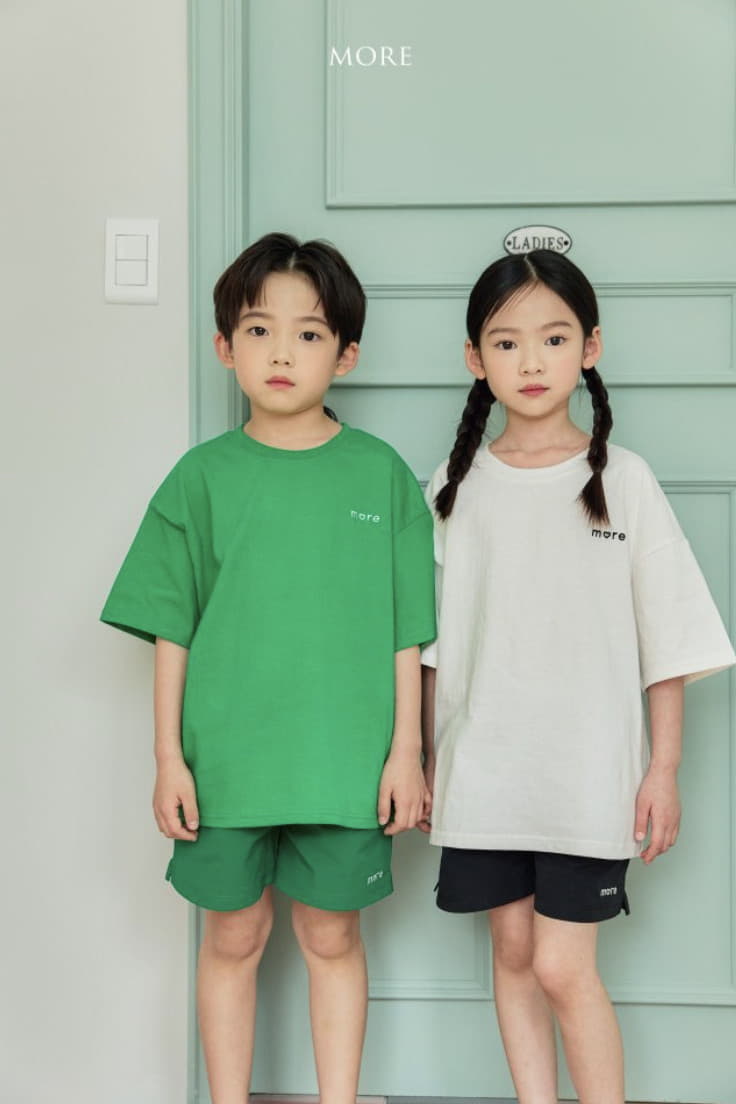 More - Korean Children Fashion - #kidzfashiontrend - More Embrodiery Tee - 4