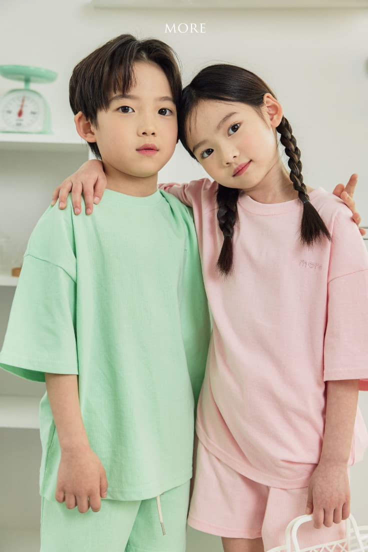 More - Korean Children Fashion - #Kfashion4kids - More Summer Top Bottom Set - 3