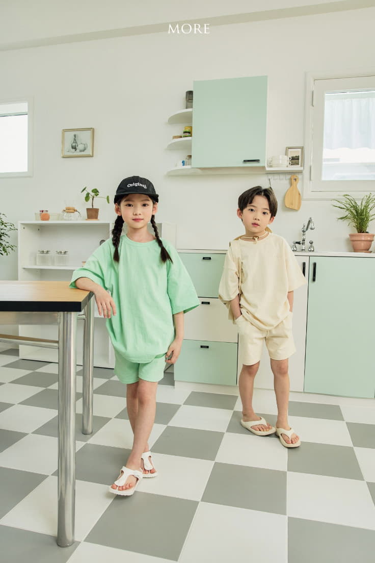More - Korean Children Fashion - #childofig - More Summer Top Bottom Set - 9