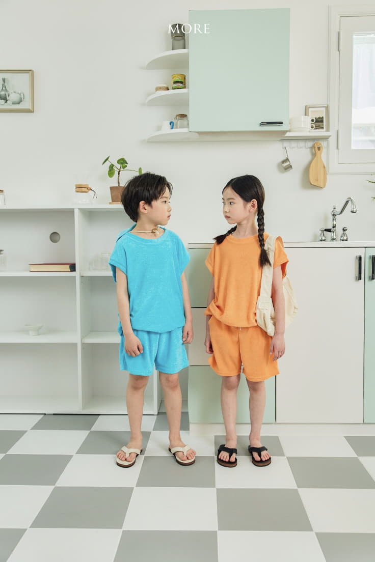 More - Korean Children Fashion - #discoveringself - More Terry Top Bottom Set - 5