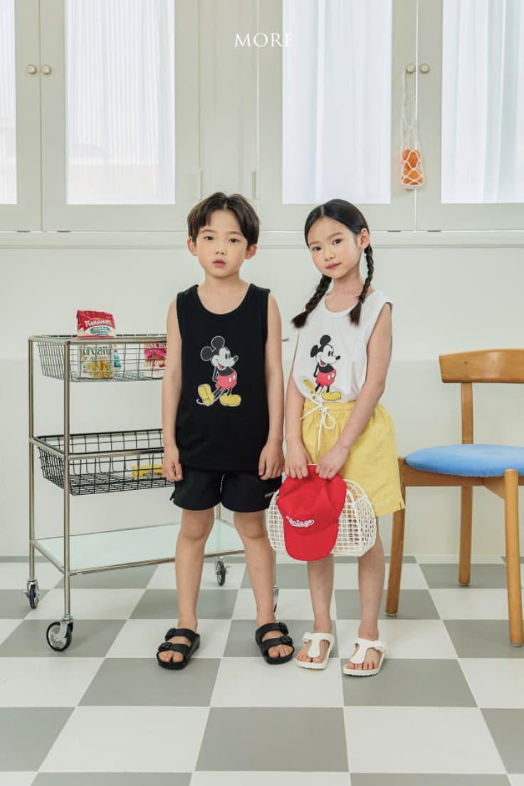 More - Korean Children Fashion - #discoveringself - M Sleeveless Tee - 3