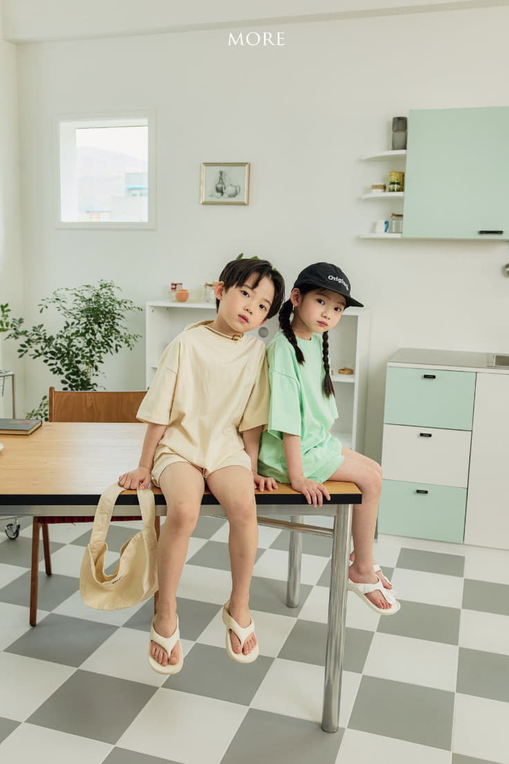 More - Korean Children Fashion - #discoveringself - More Summer Top Bottom Set - 12