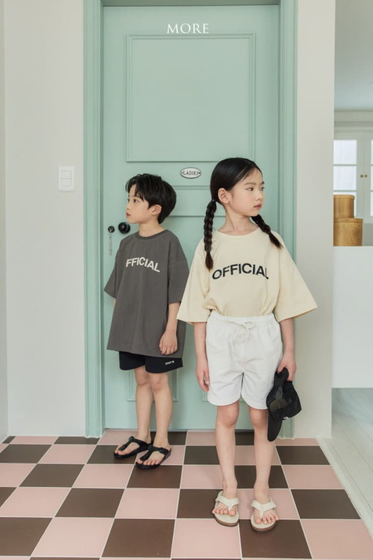 More - Korean Children Fashion - #discoveringself - Official Tee - 11