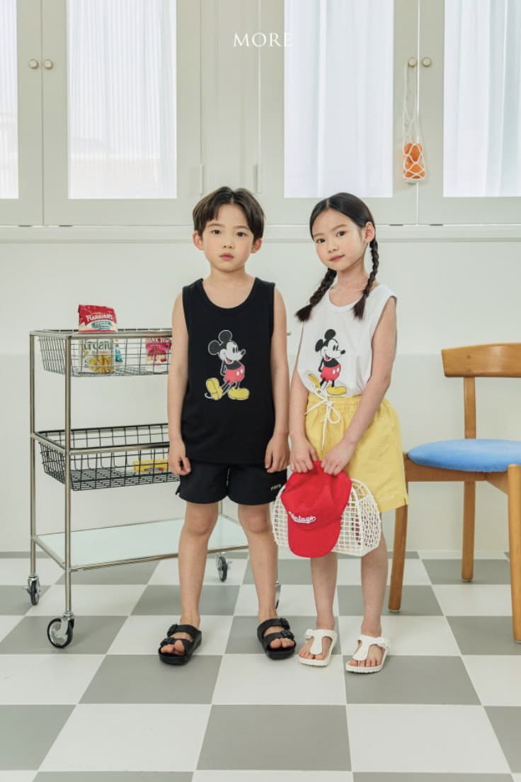 More - Korean Children Fashion - #discoveringself - M Sleeveless Tee - 4