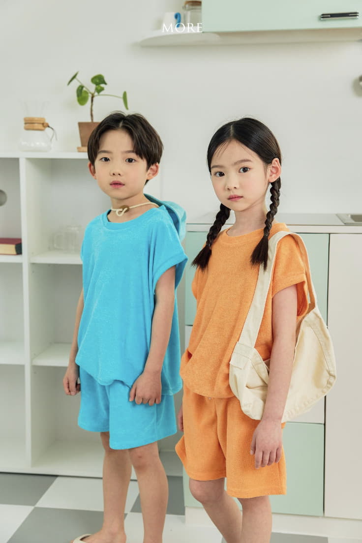 More - Korean Children Fashion - #kidsshorts - More Terry Top Bottom Set - 7