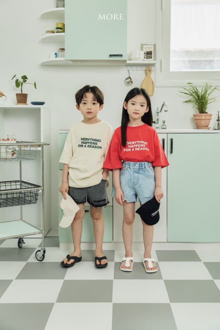More - Korean Children Fashion - #kidsshorts - Every Thing Tee - 3