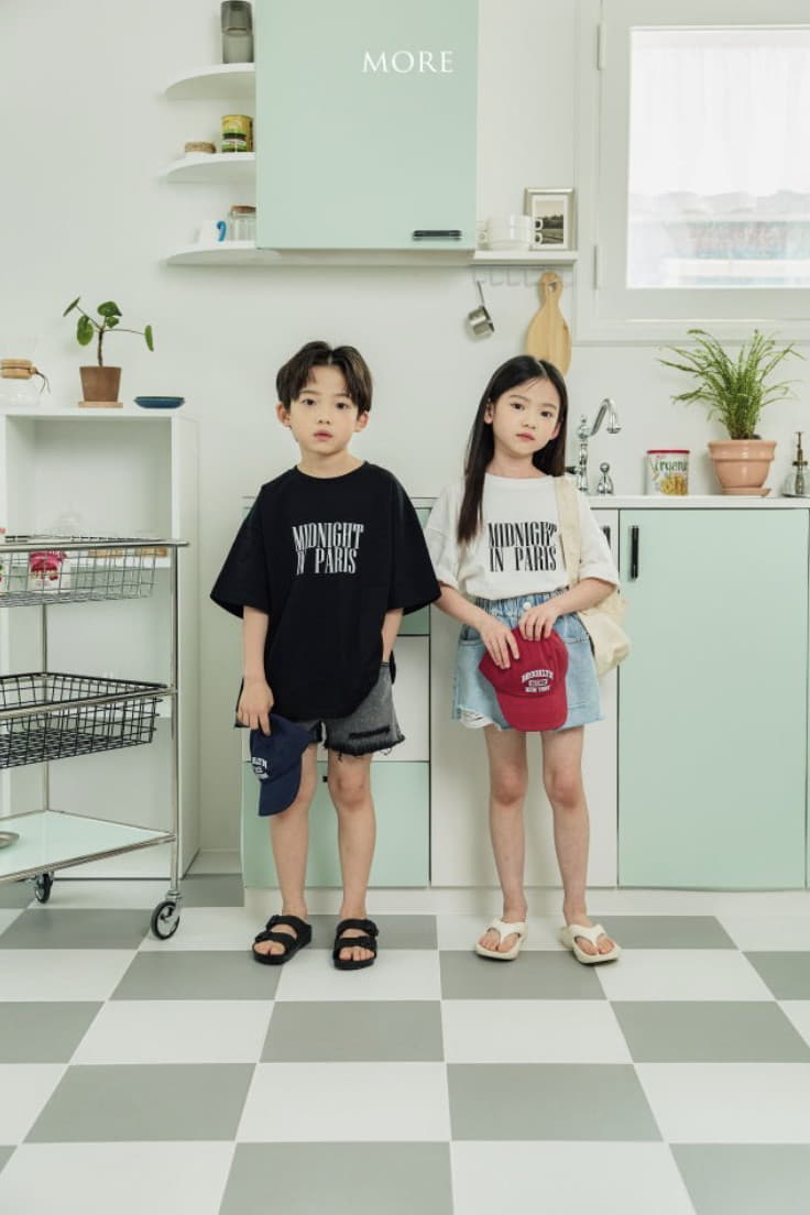 More - Korean Children Fashion - #kidsshorts - Paris Tee - 2
