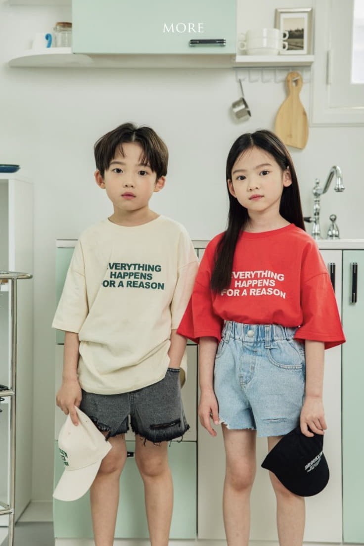 More - Korean Children Fashion - #kidsshorts - Every Thing Tee - 4