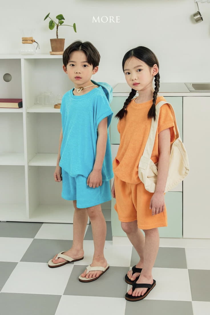 More - Korean Children Fashion - #kidzfashiontrend - More Terry Top Bottom Set - 9