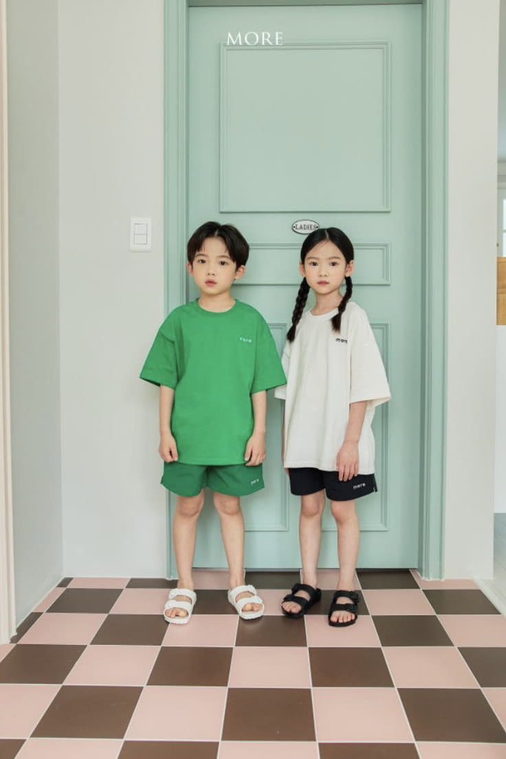 More - Korean Children Fashion - #kidzfashiontrend - More Embrodiery Tee - 3