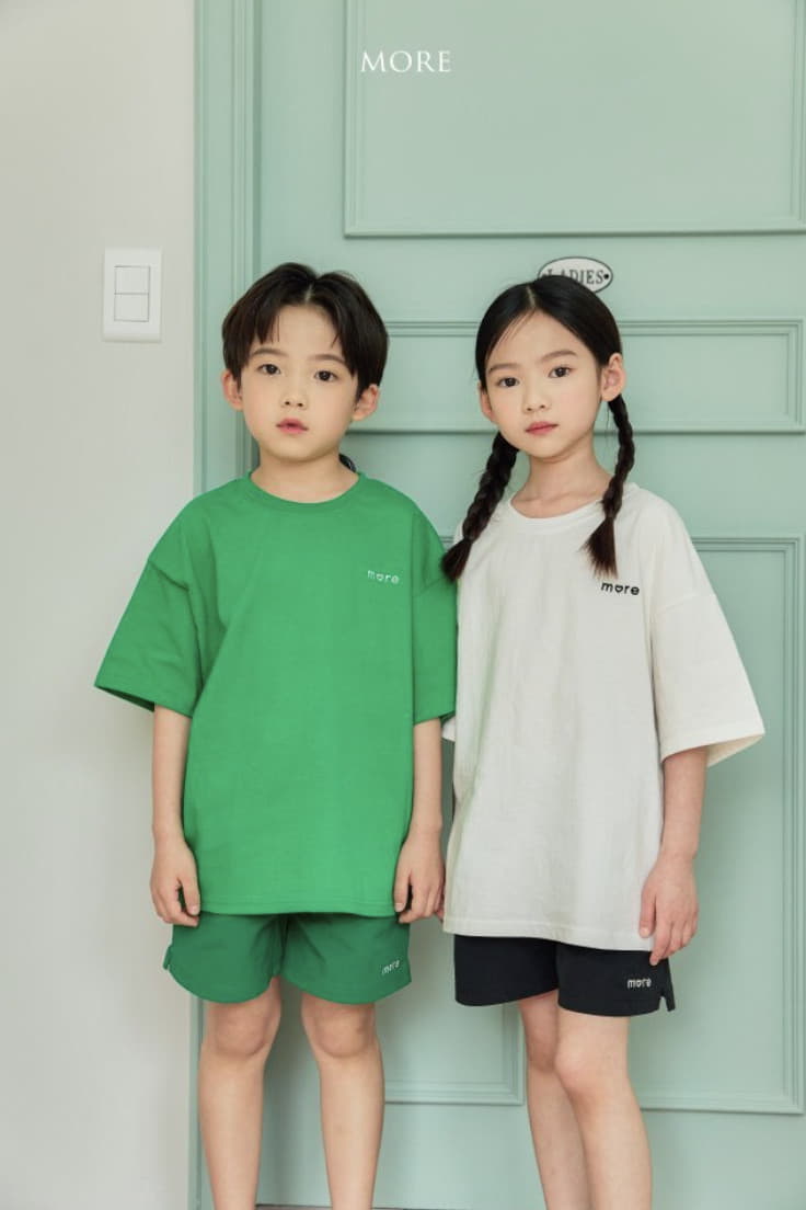 More - Korean Children Fashion - #littlefashionista - More Embrodiery Tee - 5