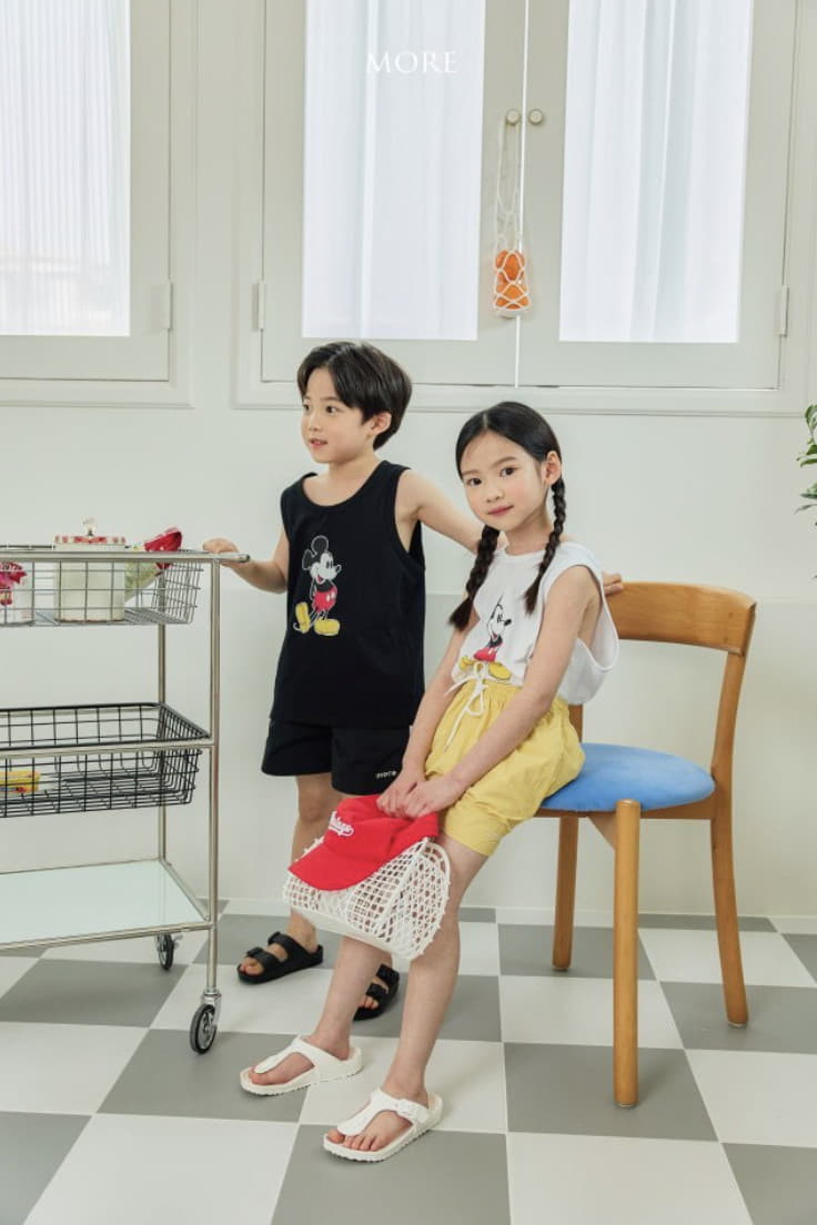 More - Korean Children Fashion - #magicofchildhood - M Sleeveless Tee - 10