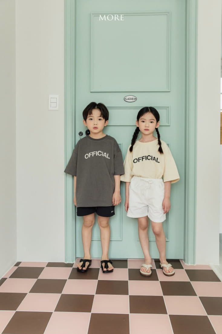 More - Korean Children Fashion - #littlefashionista - Official Tee - 4