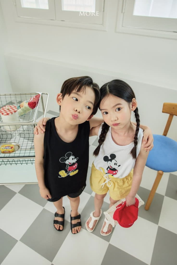 More - Korean Children Fashion - #prettylittlegirls - M Sleeveless Tee - 12